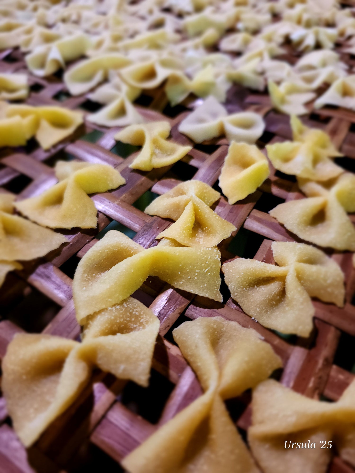 Artisanal Sourdough Rough Cut Pasta, with Quail Egg